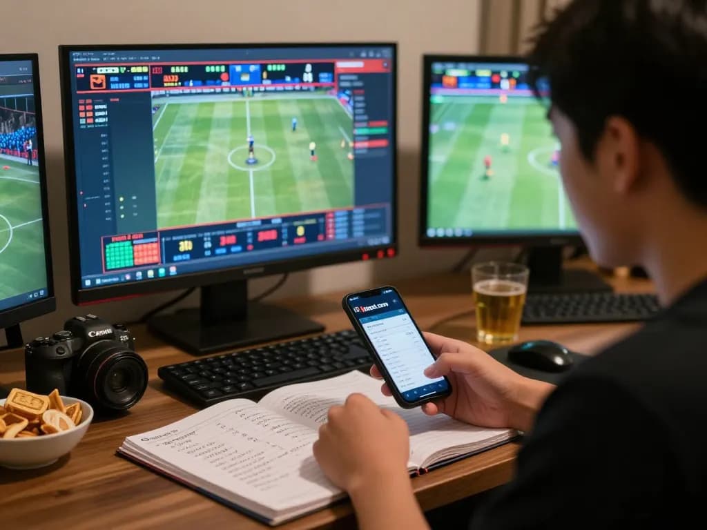 Place bets with kebet com while analyzing odds in a cozy home setup