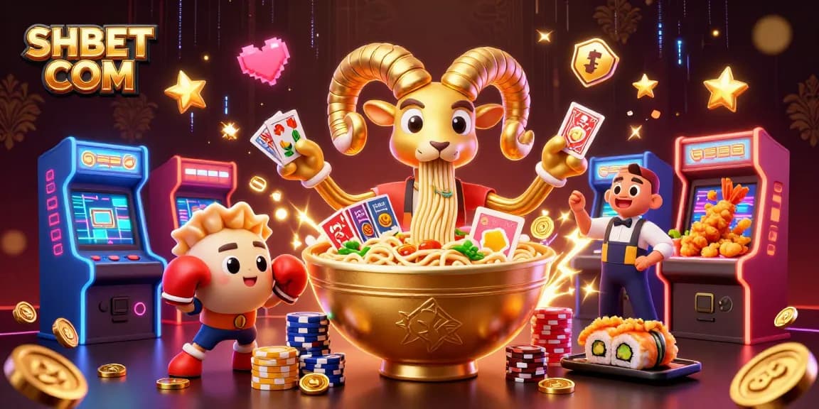 Engage in thrilling gameplay at SHBET COM with vibrant characters and casino elements.