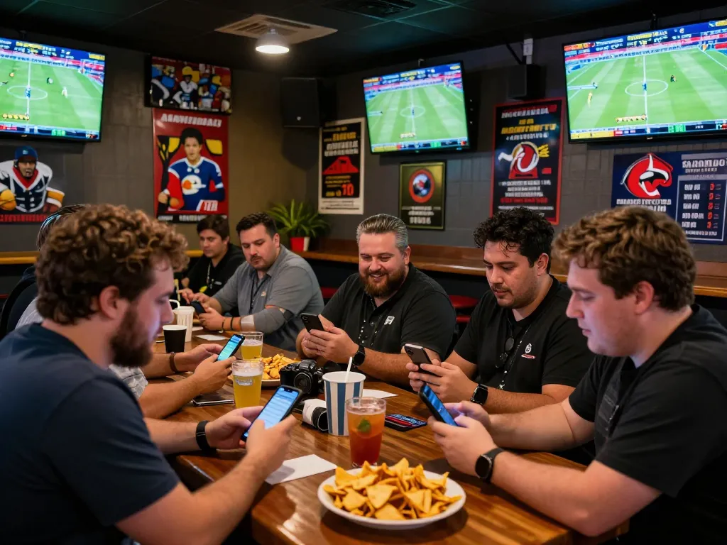 Exciting sports betting atmosphere showing dynamic engagement with soi keo nha cai for strategic gameplay.