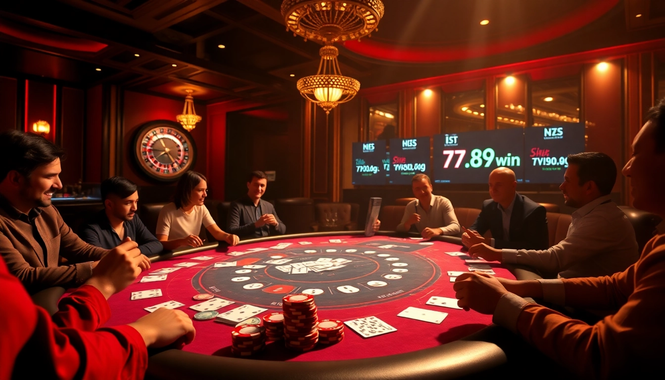 Experience thrilling gaming with a vibrant poker scene at https://789win.gg/ featuring chips and cards.