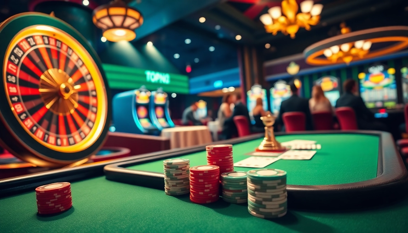 Players experiencing the thrill of high-stakes poker at topclub casino.