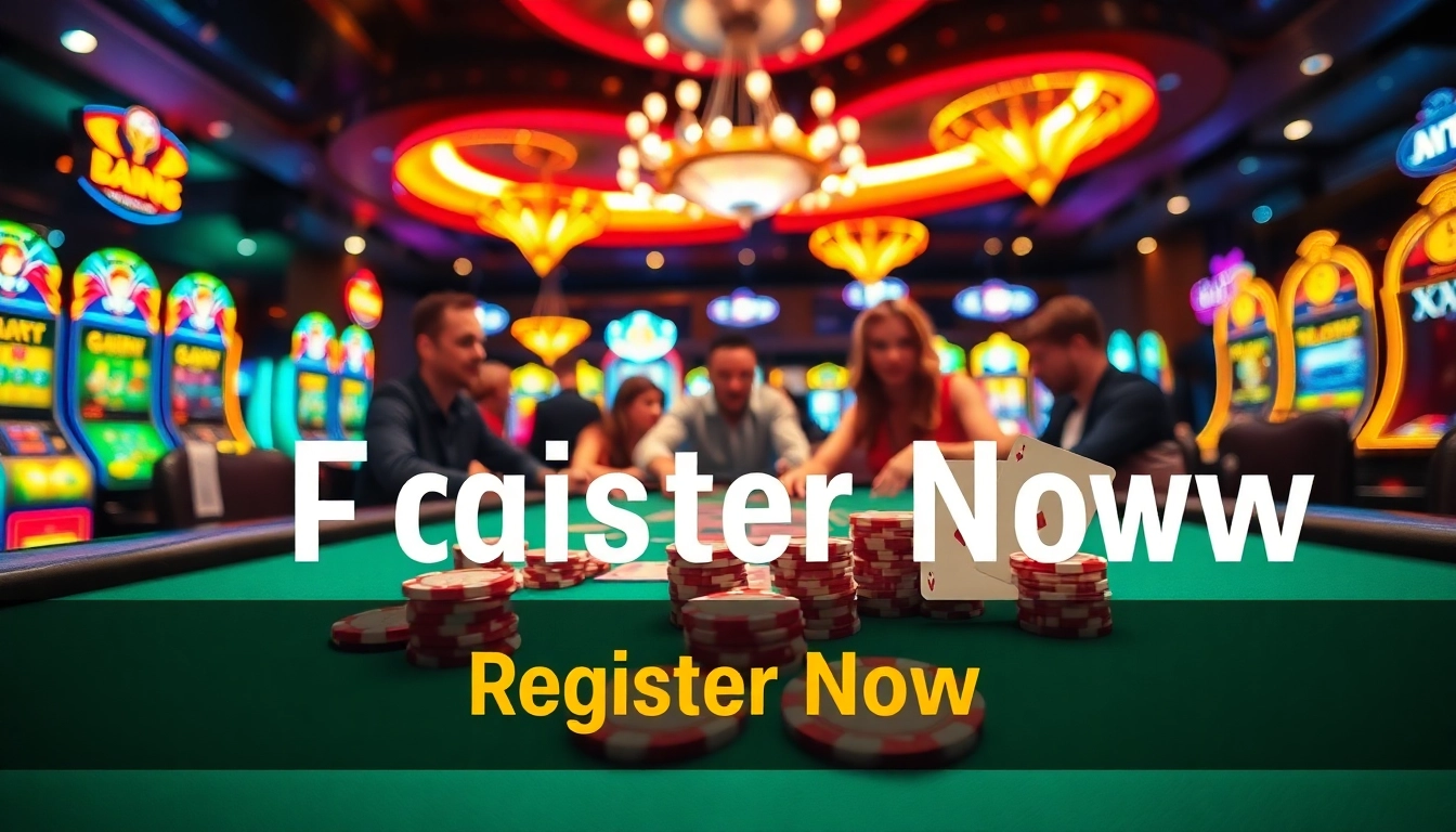 Join the excitement of casino gaming and register now for thrilling experiences.