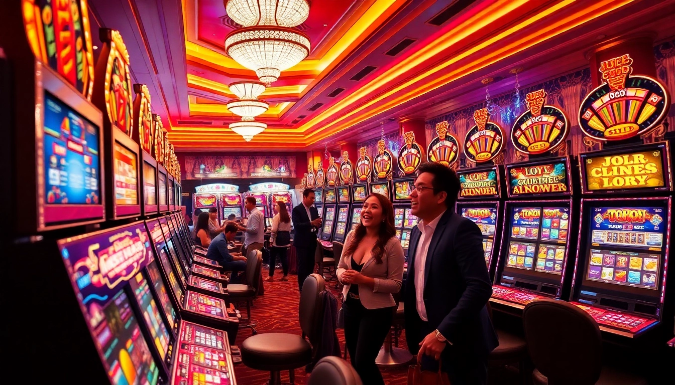 Rasakan sensasi aman788 slot online dengan mesin slot yang berwarna-warni dan pemain yang antusias.