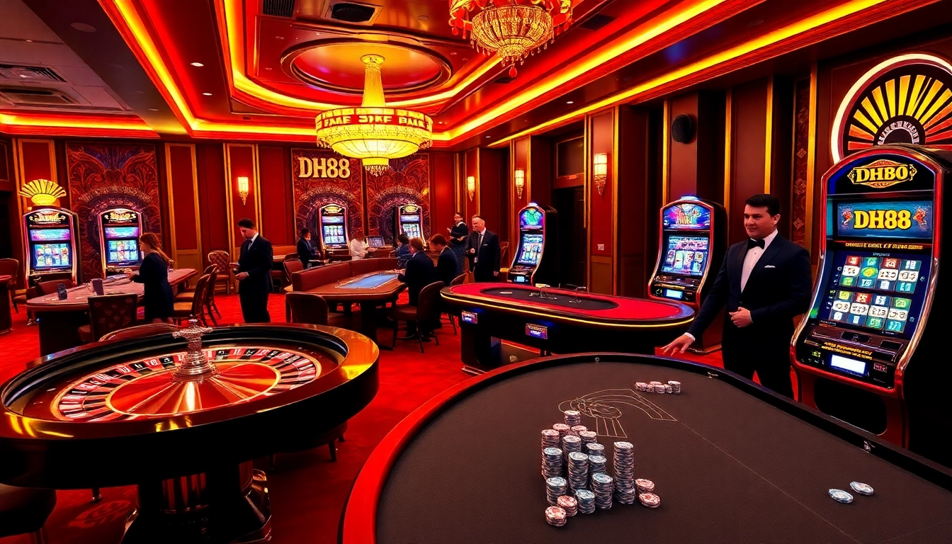 Experience thrilling gameplay at DH88 with vibrant casino action and winning moments.