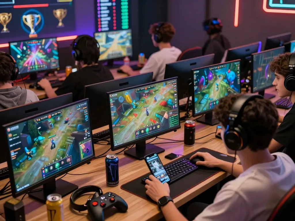 Engaged players on 79king platform enjoying various online games in a lively gaming environment.