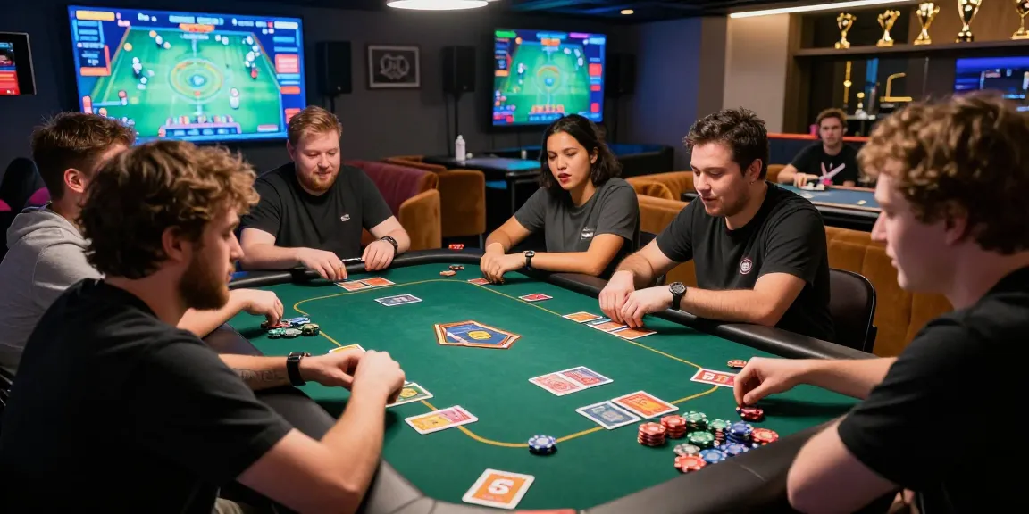 Trải nghiệm chơi game B52 đầy hứng thú với nhóm bạn trẻ tại bàn chơi bài sôi động.