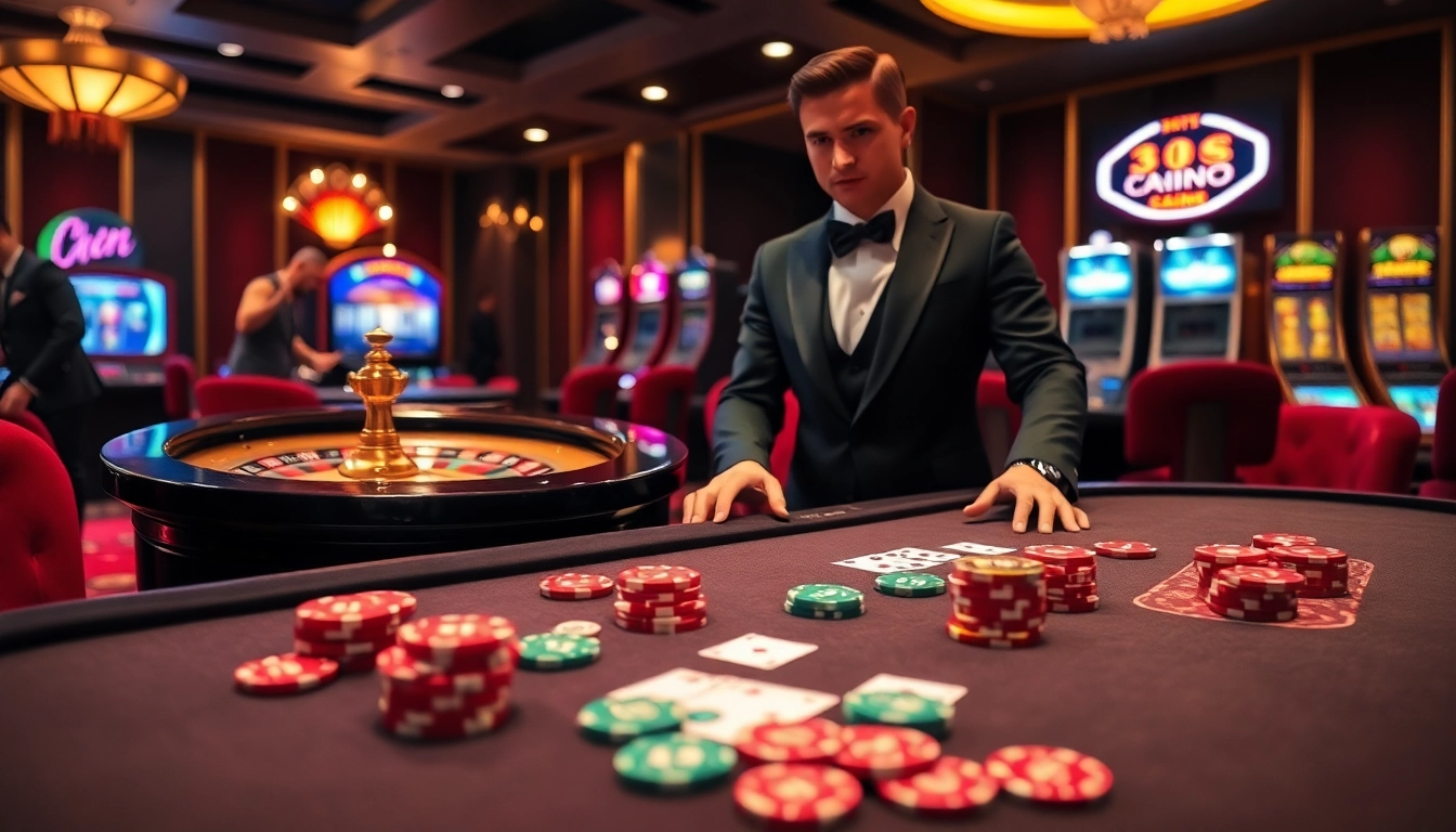 Engage in thrilling gameplay at https://33win5.it.com/ featuring luxury casino elements.