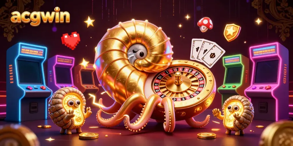 Menang dengan acgwin, nautilus raksasa dan hiasan 3D kasino yang memikat