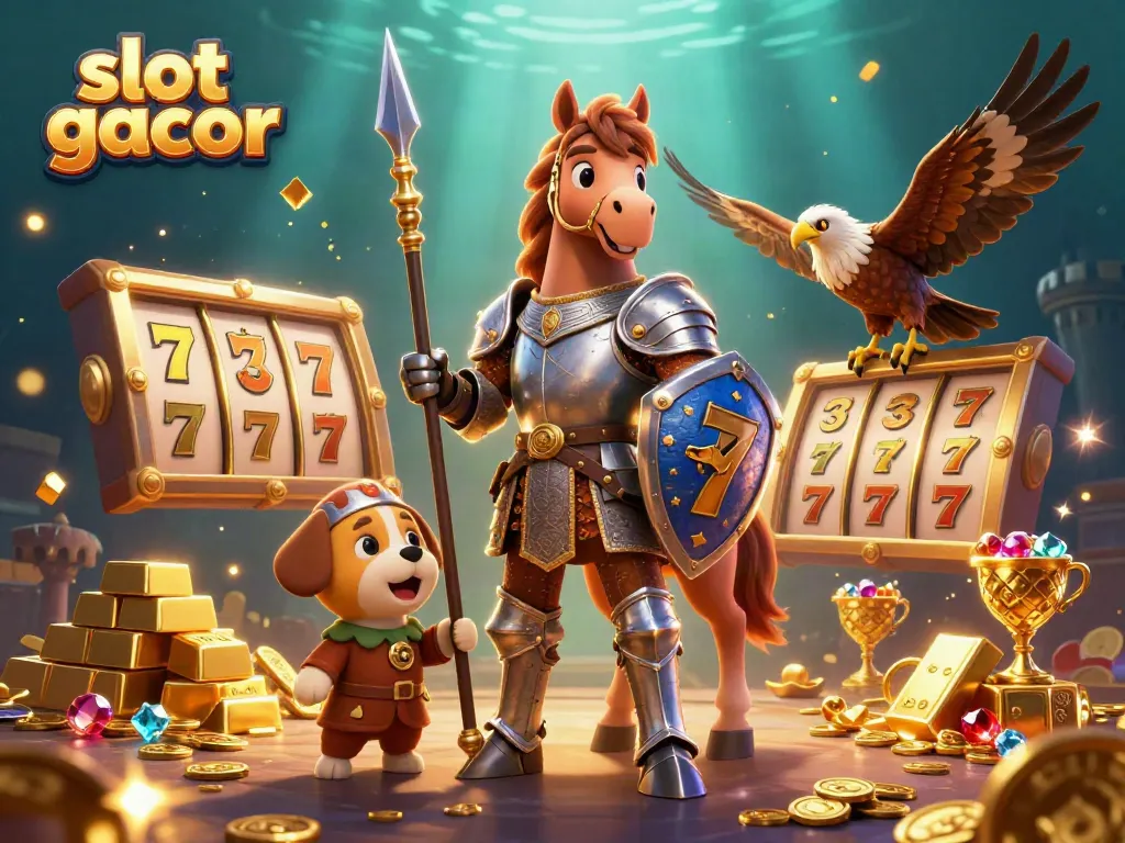 Experience thrilling slot gacor gameplay with vibrant characters and dazzling winnings.