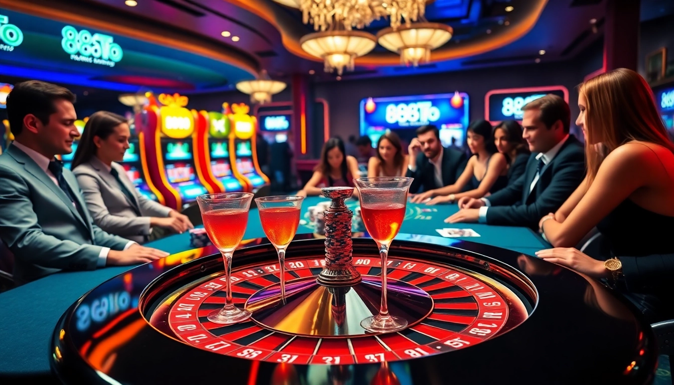 Experience the excitement of gambling at 888TO with live casino action and vibrant poker tables.