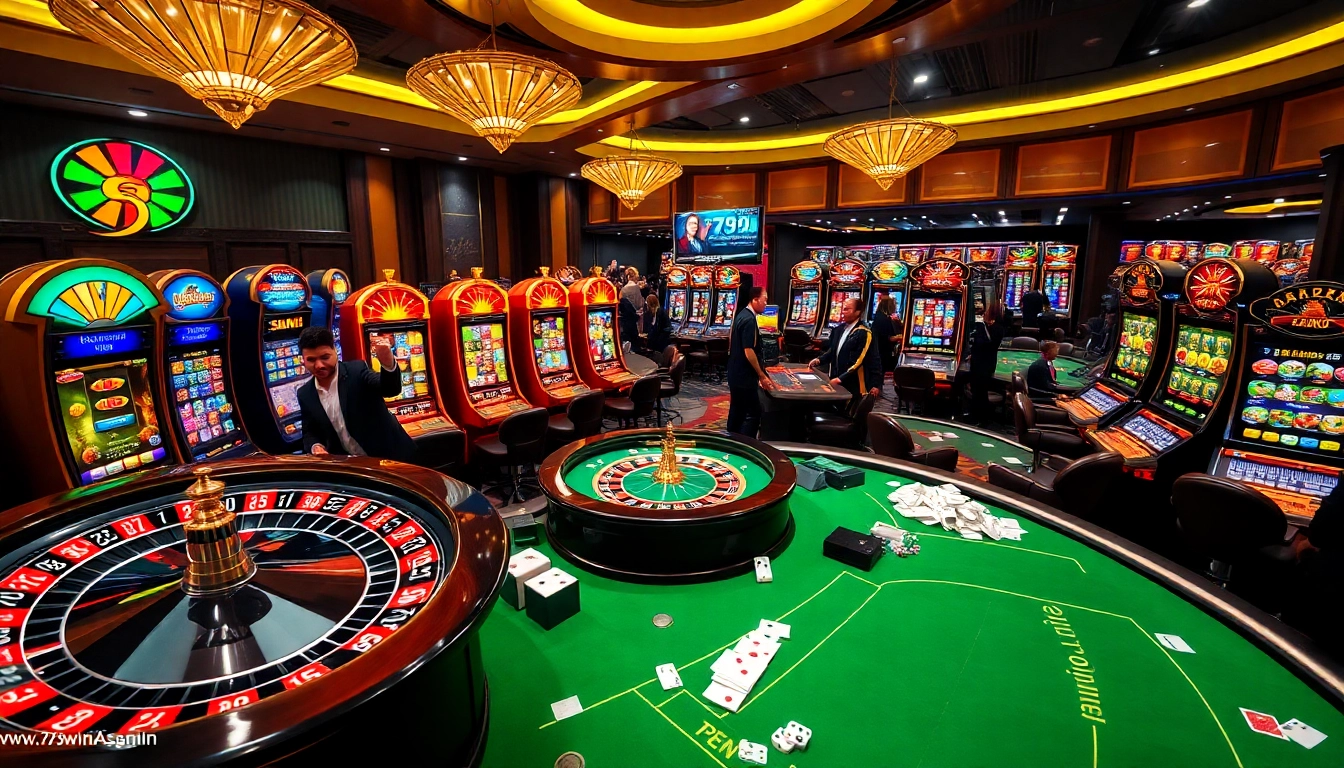 Experience thrilling gameplay at https://789win.associates/ with vibrant casino tables and exciting slot machines.