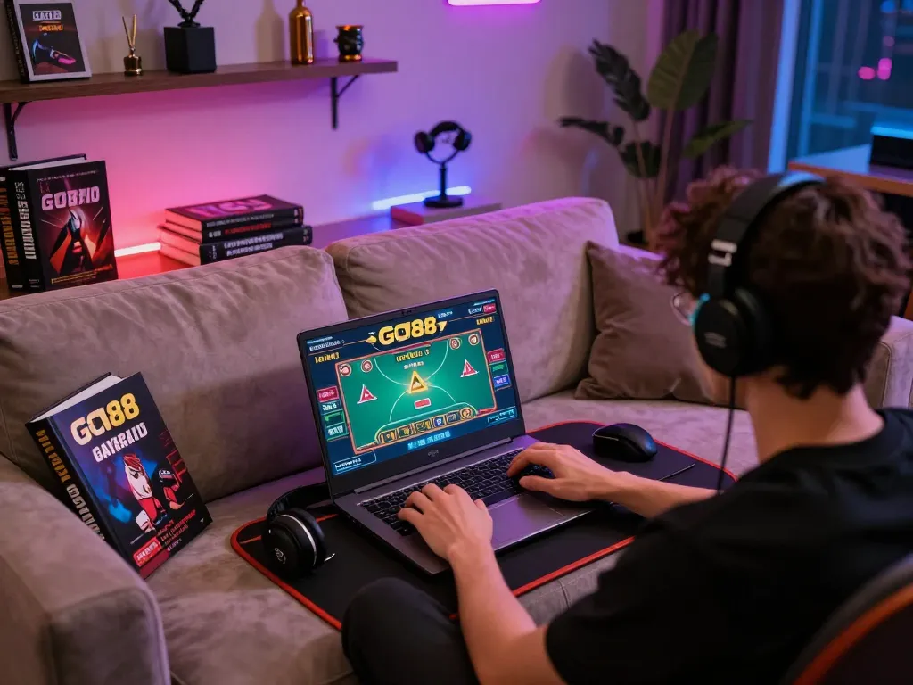 Engaging with live dealer games on GO88 for an immersive online gambling experience.