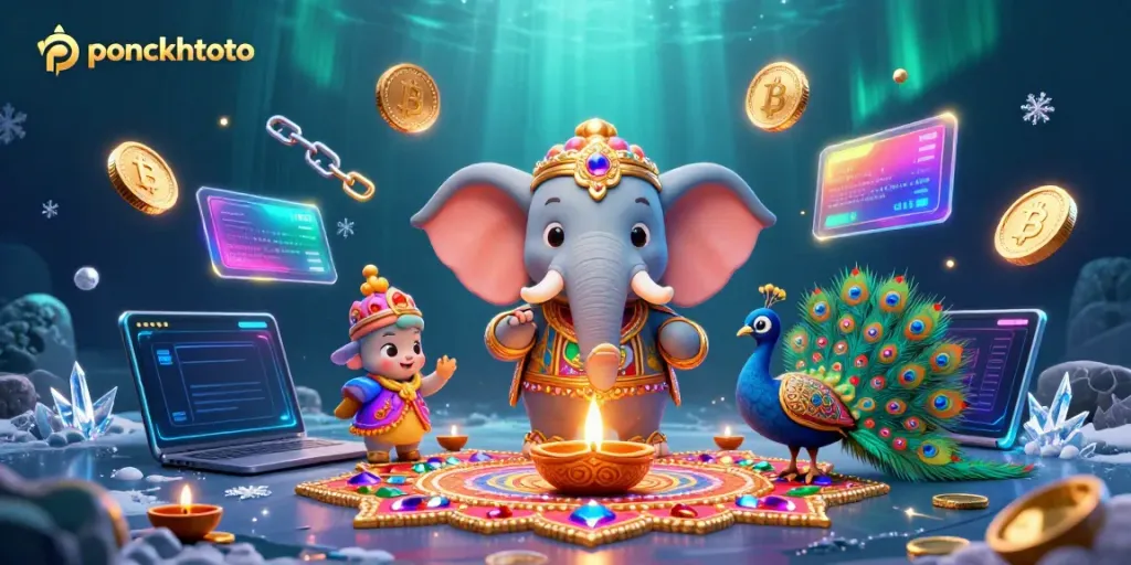 Gali puncaktoto dengan kemewahan gajah dan burung merak yang berkilau dalam permainan togel