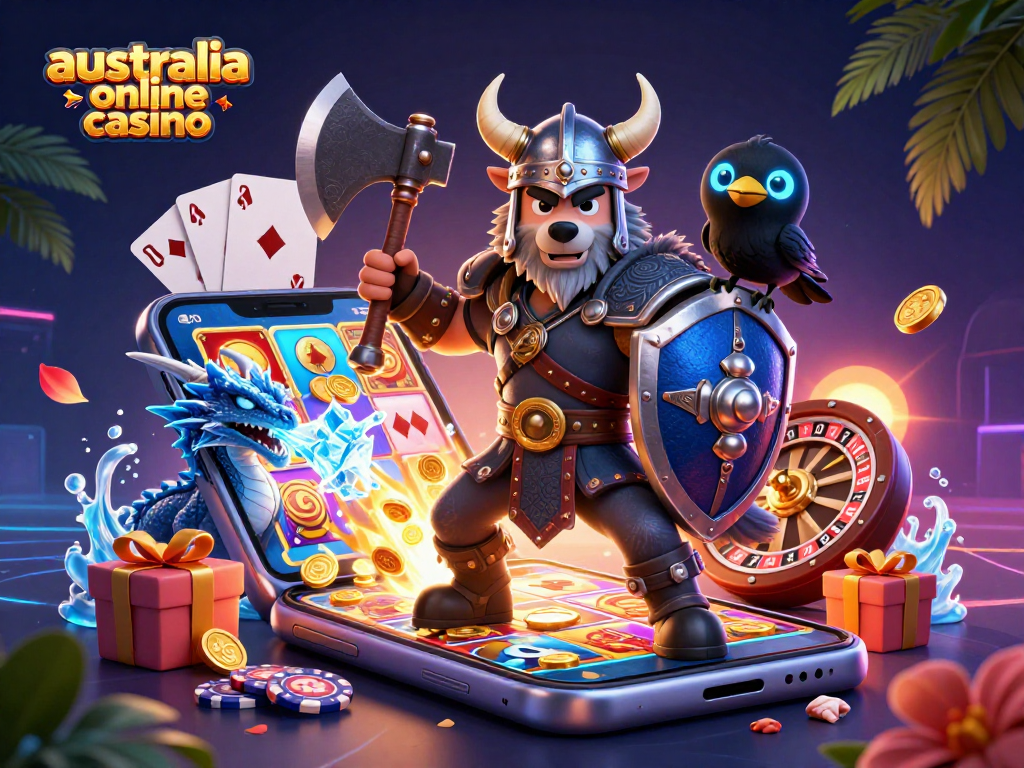 Engage with exciting gameplay at australia online casino featuring vibrant pokies and dynamic characters.
