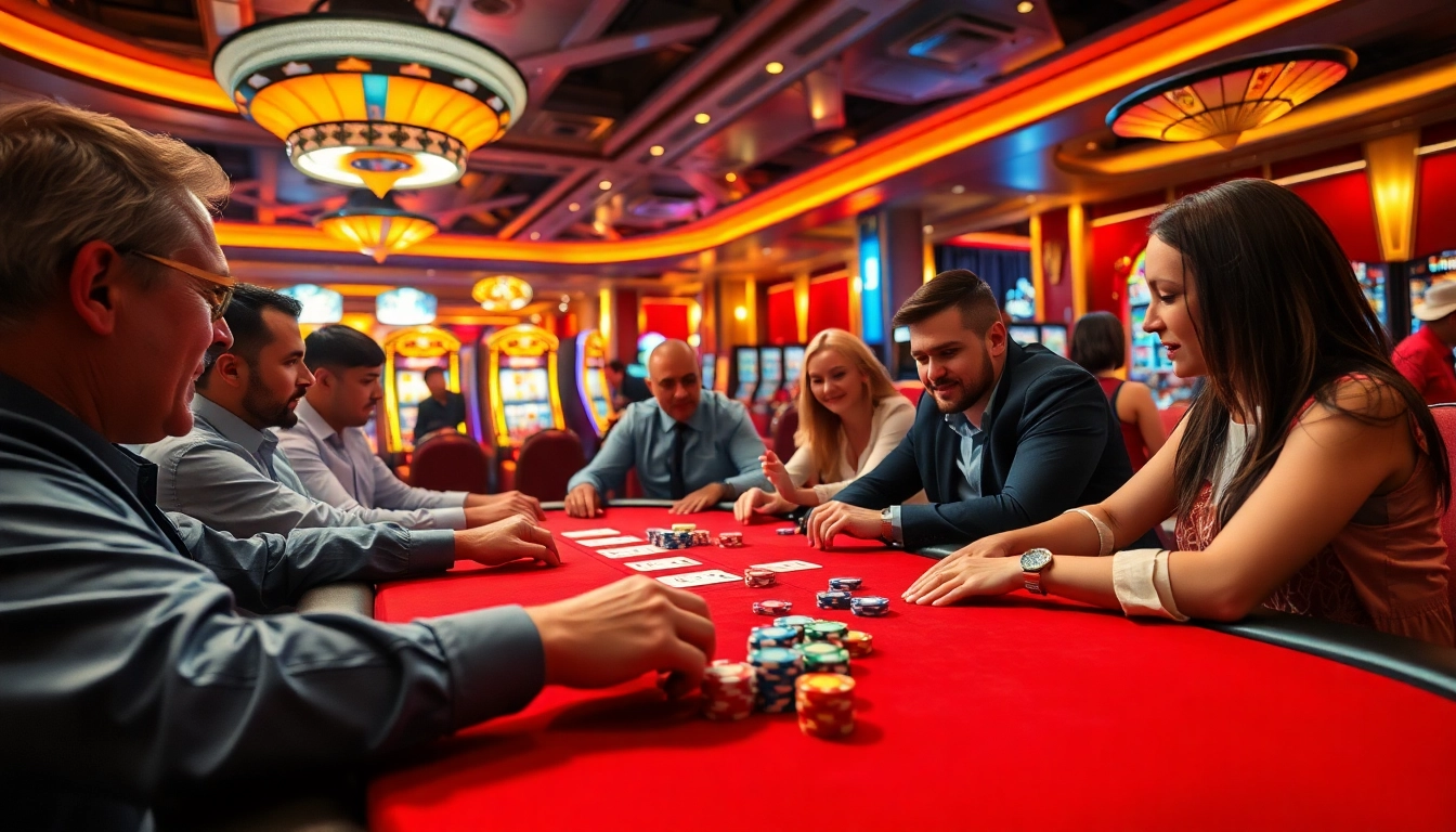 Menangkan permainan poker di ARAHTOGEL dengan suasana kasino yang menegangkan.