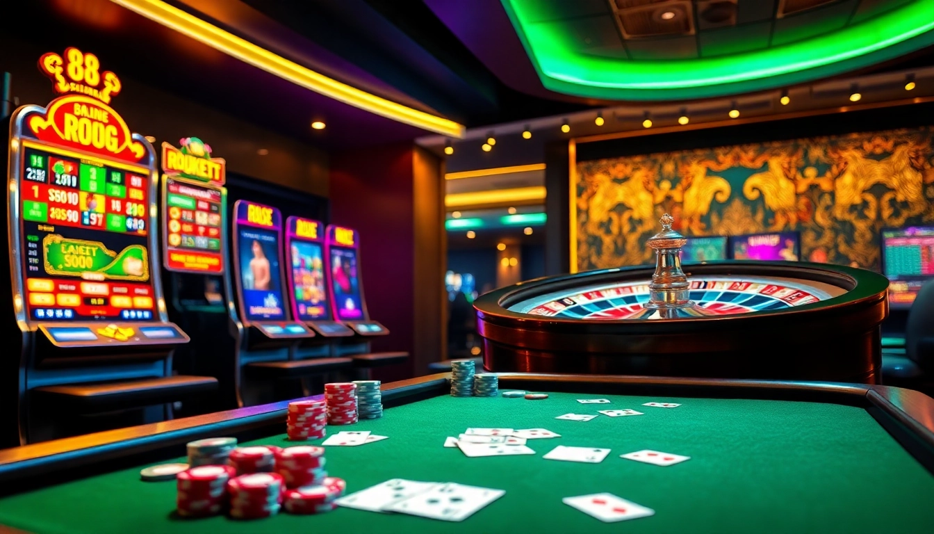 Vivez le frisson du jeu en ligne chez RR88 avec des machines à sous dynamiques et des tables de poker.