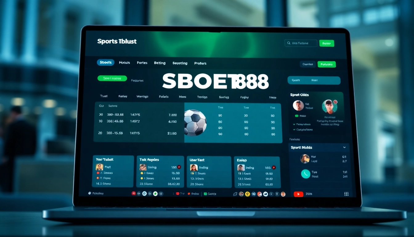 Mengoptimalkan SBOBET88 dengan antarmuka taruhan online yang menarik dan modern.
