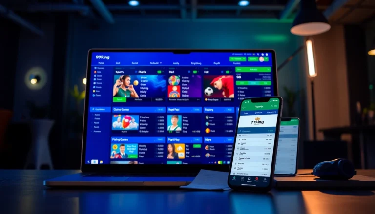 Engaging 79king online betting platform showcasing seamless user experience and diverse gaming options.
