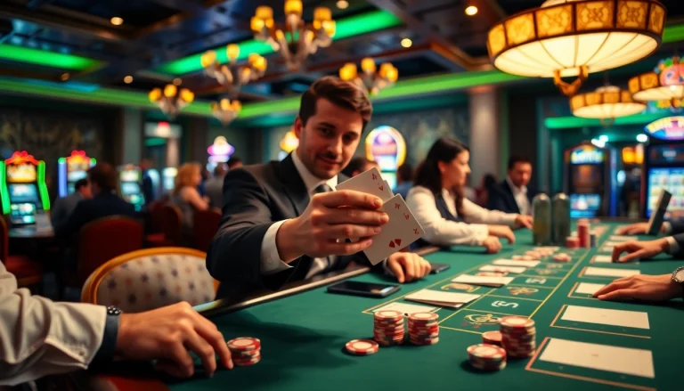 Experience excitement at Blackjack Casino with engaging gameplay and vibrant atmosphere.