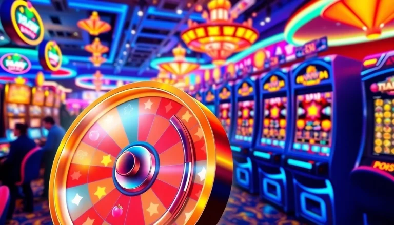 Menangkan permainan slot maxwin dengan mesin slot modern dan berwarna cerah.