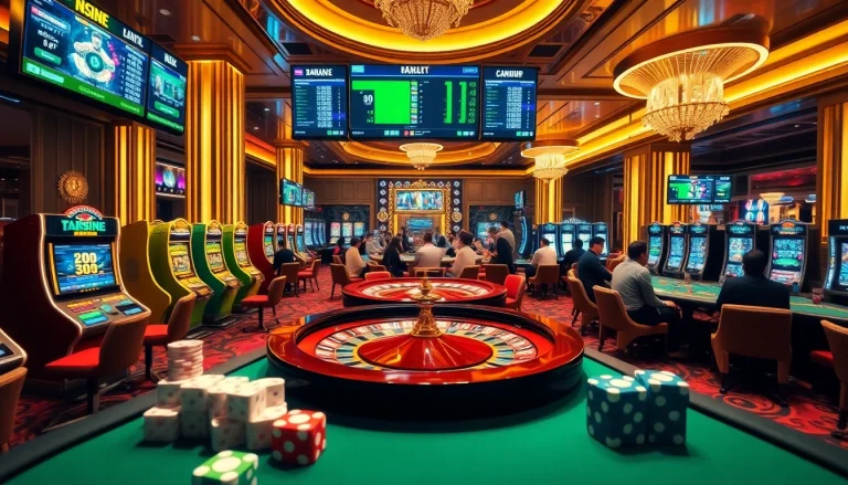 Action-packed casino experience at https://789win.apartments/ showcasing vibrant roulette tables and excited players.