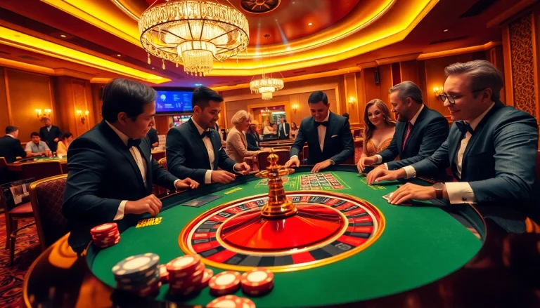 Experience thrilling gambling at CM88 with a luxurious roulette scene and engaged players.