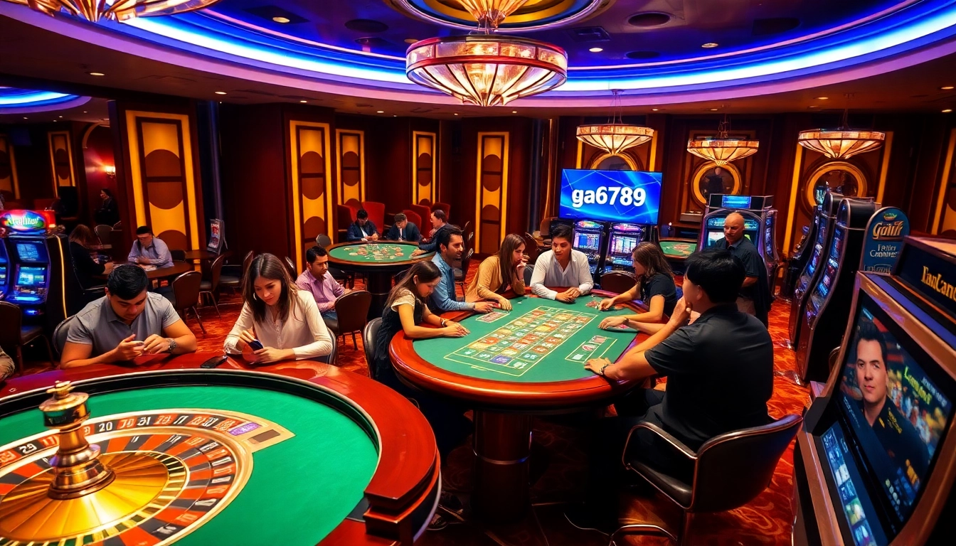 Experience the thrill of winning at ga6789 with engaging casino games and vibrant atmosphere.