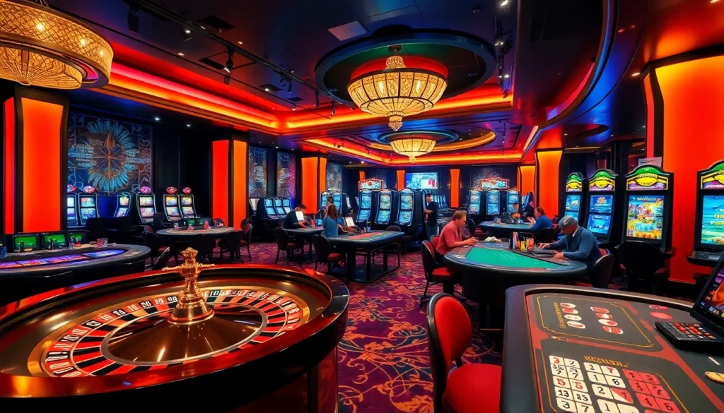 Experience thrilling gameplay at https://kjc.uk.com/ with vibrant casino action and engaging players.