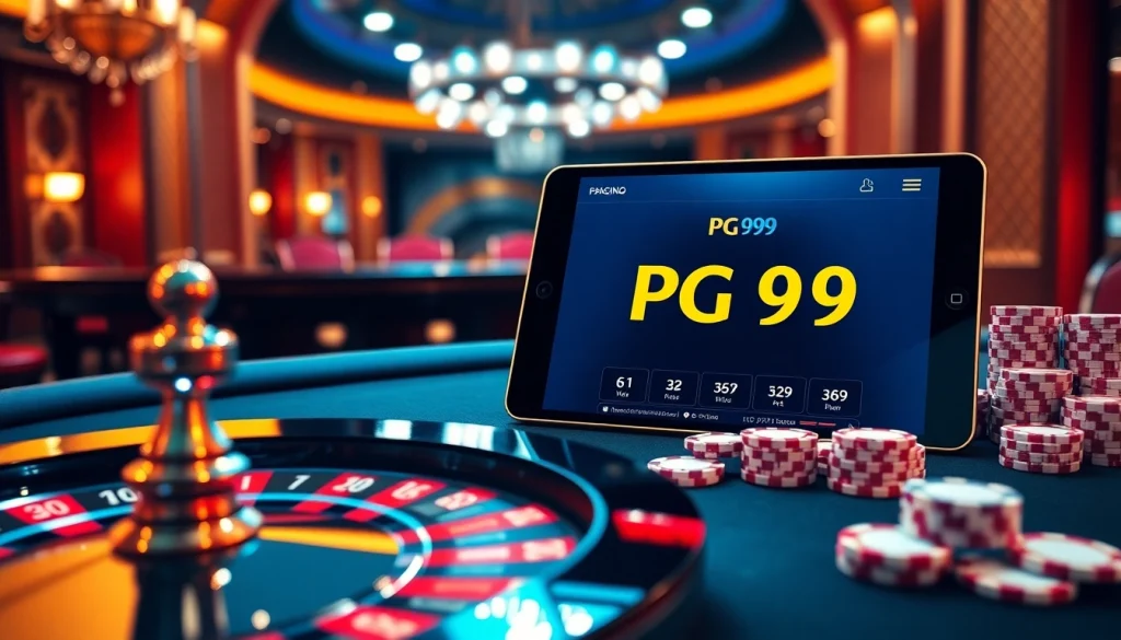 Rolling the dice and placing bets on PG 99 at a luxurious online casino.