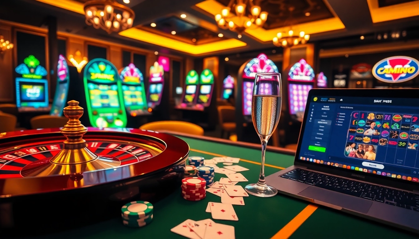 Engaging casino scene featuring XX88's thrilling betting atmosphere and exciting games.