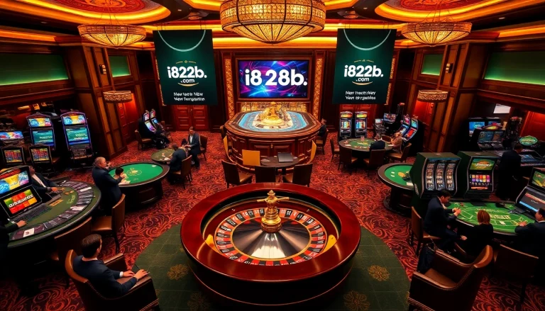 Experience thrilling games at i828b.com with colorful slot machines and exciting roulette.