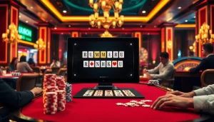 מעורבות שחקנים ברמיקוב אונליין במסגרת אווירת קזינו יוקרתית המשלבת אלמנטים משחקיים תוססים.