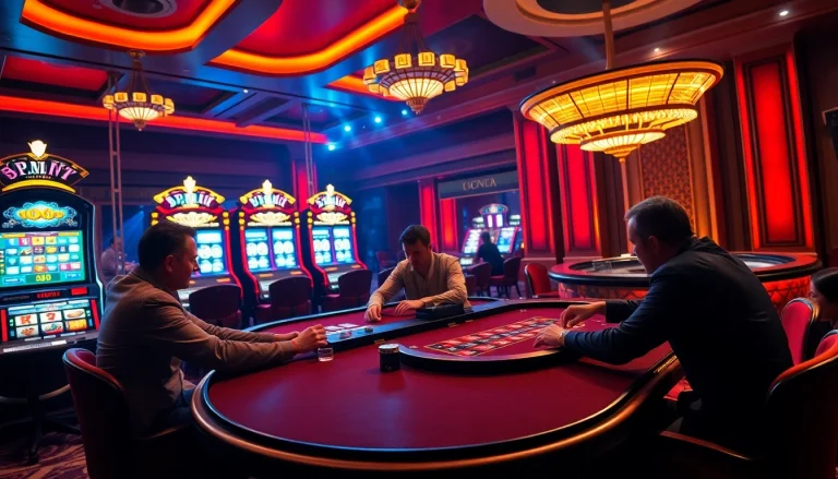 Experience the excitement of LINK VÀO Bomwin through thrilling casino action and vibrant slot machines.