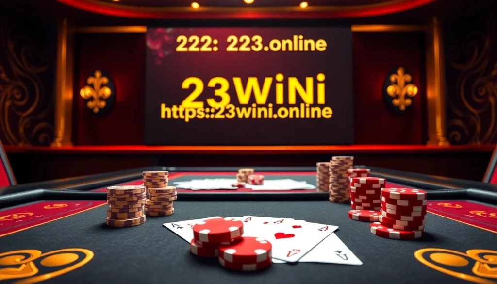 Experience live betting excitement with 23wini.online's premium games and secure platform.