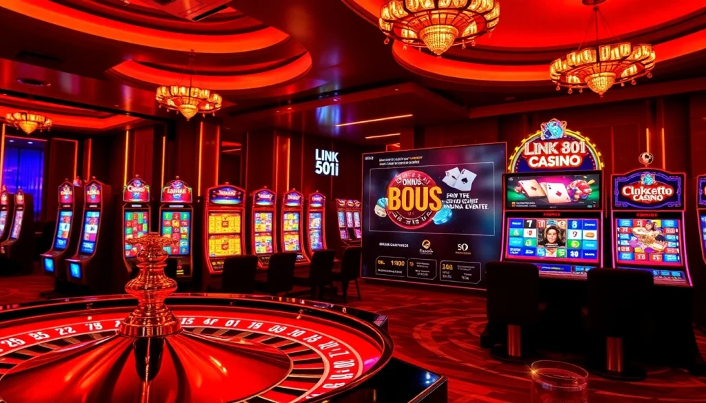 Experience the thrill of link 88i with exciting slot machines and engaging casino visuals.