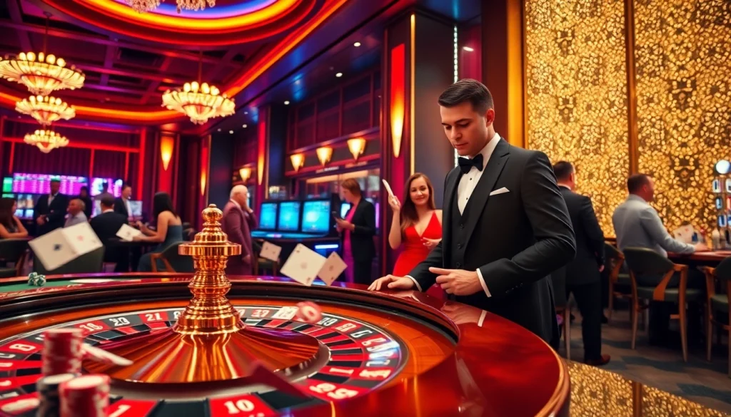 Players celebrating a win at the roulette table, capturing the excitement of https://bet88fun.net/.