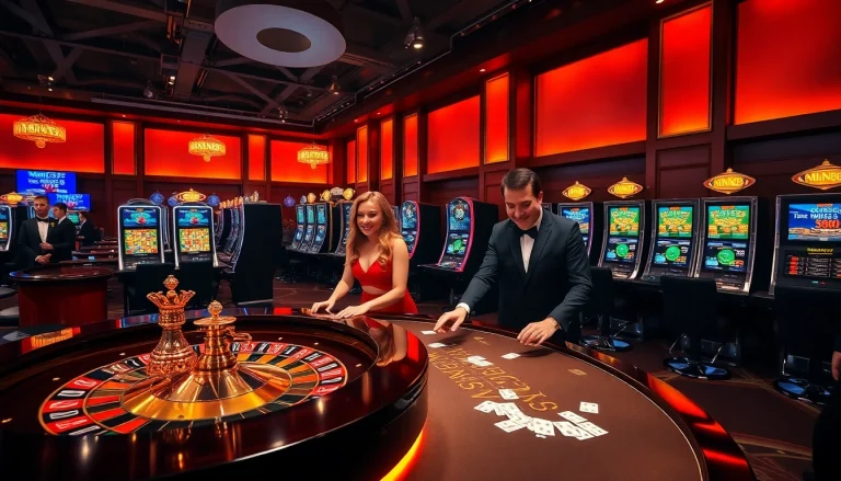 Experience the thrill of high-stakes gaming at MM88's luxurious casino.