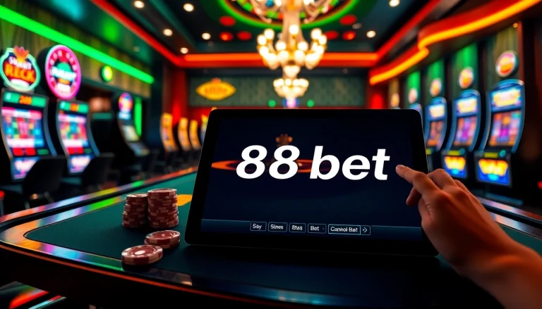 Experience the excitement of 88i bet with vibrant casino tables, lively gaming features, and the thrill of winning.