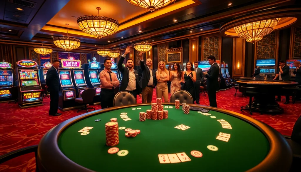 Experience the luxury of Clube VIP HHBET with elite gambling scenes and winning moments.