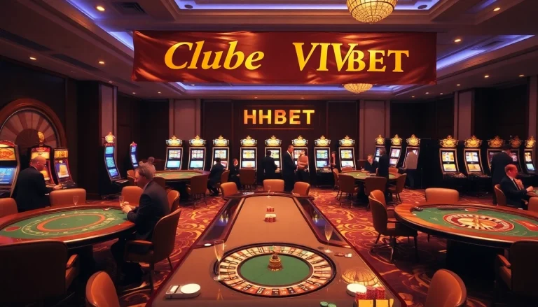 Experience the luxury of Clube VIP HHBET with exclusive casino games and high-stakes action.